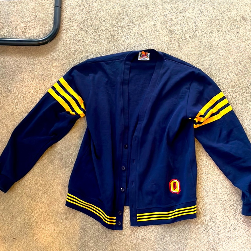 Vintage Rugby Button up Jacket
